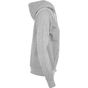 Build Your Brand Basic Ladies Basic Zip Hoody heather_grey