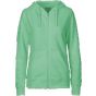 Neutral Ladies Zip Hoodie dusty_mint
