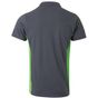 Velilla Polo bicolore manches courtes grey/lime