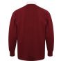 Front Row Classic rugby shirt deep_burgundy/white