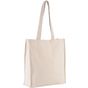 Kimood Sac cabas avec soufflet natural