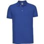 Russell Men's stretch polo azur_blue
