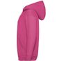 fruit of the loom Kids Classic Hooded Sweat Jacket fuchsia