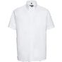 Russell Chemise Oxford classique manches courtes homme white