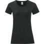 fruit of the loom Ladies Iconic 150 T black