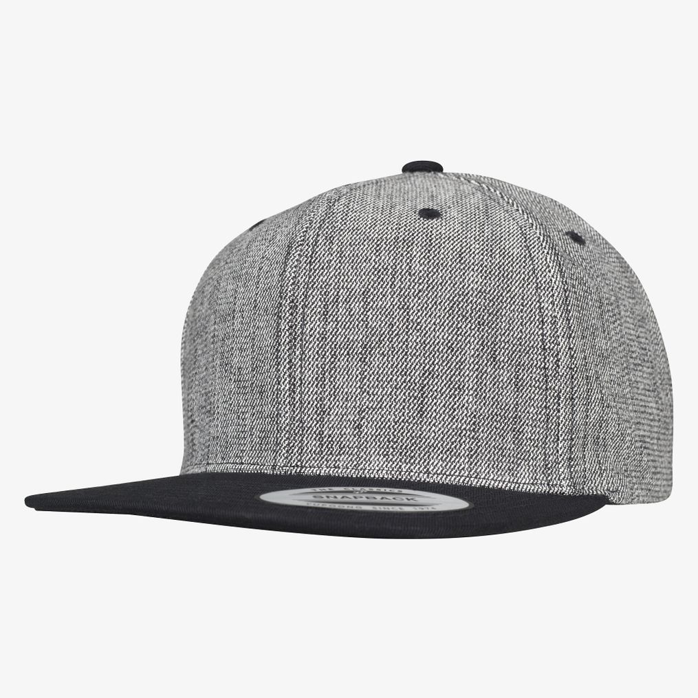 Melange Solid Snapback flexfit