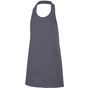 Velilla Tablier à bavette boutonné court grey