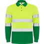 Roly WRK Polaris L/S vert_jardin/jaune_fluo