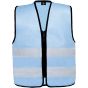 Korntex Safety Vest For Kids With Zipper Sky blue