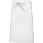 Kariban Tablier polycoton long white