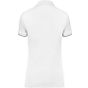 WK Designed To Work Polo Day To Day contrasté manches courtes femme white/navy