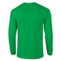 Gildan Adult T-Shirt Ultra-cotton Long Sleeve vert irlande