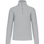 Kariban Enzo - Micropolaire col zippé homme snow_grey