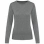 Kariban Premium Pull Supima® col rond  femme grey_heather