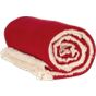 K-up Plaid sherpa cherry_red