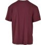 Build Your Brand Heavy Oversize Tee cherry