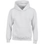 Gildan Blend Youth Hooded Sweatshirt white