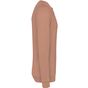 Kariban Sweat-shirt col rond  peach