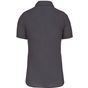 Kariban Chemise popeline manches courtes femme zinc