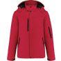 Kariban Parka softshell doublée, à capuche pour homme red