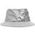 flexfit Crinkled Paper Bucket Hat silver