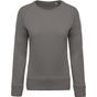 Kariban Sweat-shirt BIO col rond manches raglan femme  storm_grey