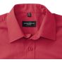 Russell Chemise en Popeline Polyester/Coton classique manches courtes homme classic_red