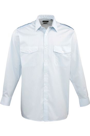 Image produit Chemise pilote à manches longues pour homme