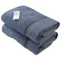 A&R Serviette de bain DeLuxe Jeans blue