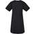 Build Your Brand Ladies Tee Dress black