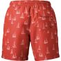 Wombat Short de bain homme washed_coral_nautical_design