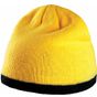 K-up Bonnet bande bicolore contrastée yellow/black
