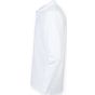 Henbury Unisex long sleeved polo shirt white
