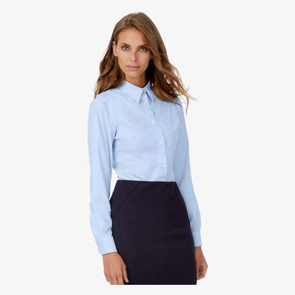 Chemise Oxford Femme B&C Collection