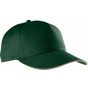 K-up Casquette sandwich contrasté - 5 panneaux forest_green/beige