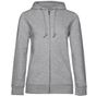 B&C Collection Inspire Zipped Hood /women_° heather_grey