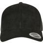 flexfit Suede Leather Trucker Cap black