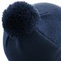 Beechfield Bonnet pompon original french_navy