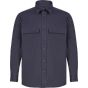 Front Row Drill overshirt navy