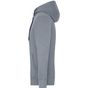 James&Nicholson Men's Lifestyle Zip-Hoody grey_melange/navy