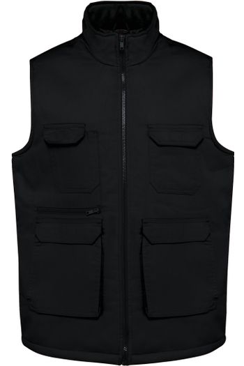 Image produit Gilet polycoton multipoches rembourré unisexe