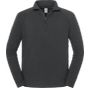 fruit of the loom Iconic Premium Zip Neck Sweat light_graphite