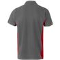 Velilla Polo bicolore manches courtes grey/red