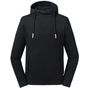 Russell-pure-organic Pure Organic High Collar Hooded Sweat black