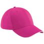 Beechfield Casquette Athleisure à 6 panneaux fuchsia/white