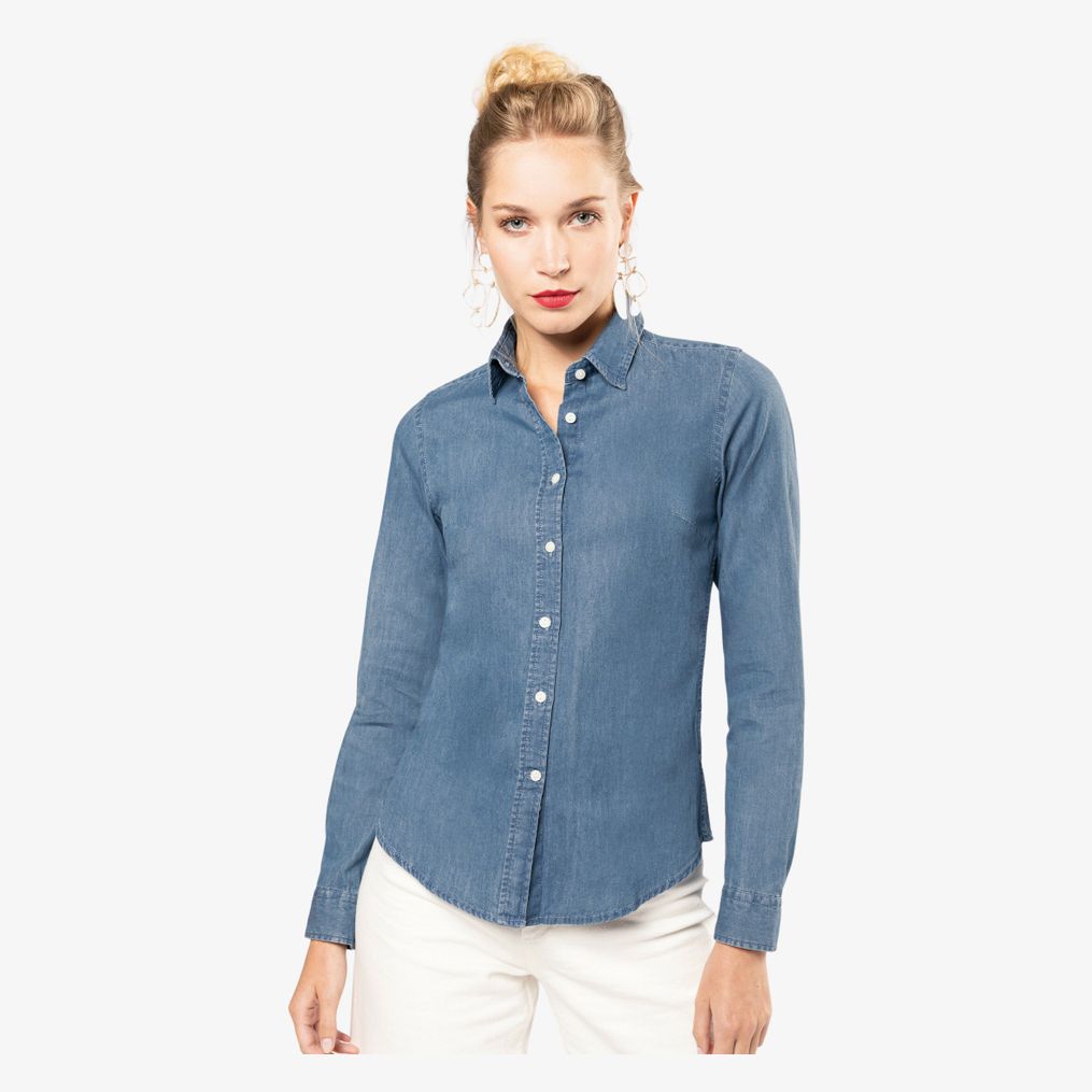 Chemise kariban - K509 - Chemise Chambray femme