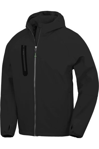 Image produit 3-Layer Recycled Printable Casual Hooded Softshell
