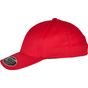 flexfit 110 Curved Visor Snapback red