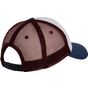 K-up Casquette Trucker - 5 panneaux white/indigo/wine