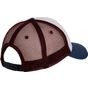 k-up Casquette Trucker - 5 panneaux white/indigo/wine